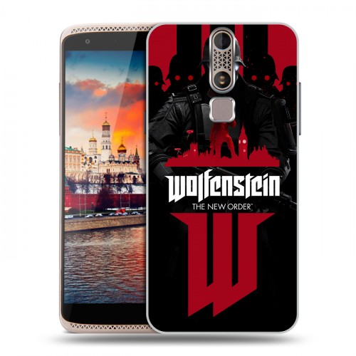 Дизайнерский пластиковый чехол для ZTE Axon Mini Wolfenstein