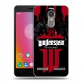 Дизайнерский пластиковый чехол для Lenovo K6 Wolfenstein