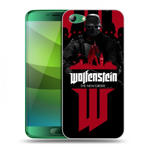 Дизайнерский силиконовый чехол для Elephone S7 Wolfenstein