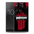 Дизайнерский пластиковый чехол для Sony Xperia L1 Wolfenstein