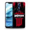 Дизайнерский силиконовый чехол для Nokia 5.1 Plus Wolfenstein