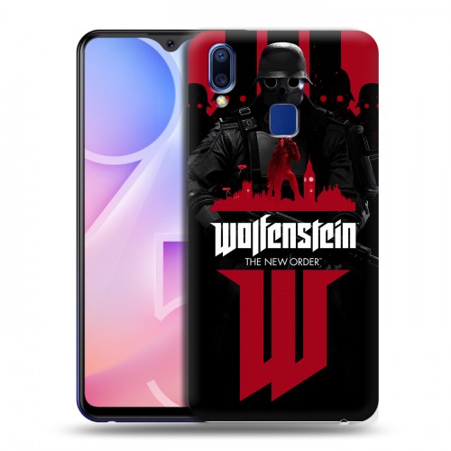 Дизайнерский пластиковый чехол для Vivo Y95 Wolfenstein