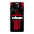 Дизайнерский силиконовый чехол для Huawei P30 Lite Wolfenstein