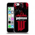 Дизайнерский пластиковый чехол для Iphone 5c Wolfenstein