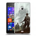 Дизайнерский пластиковый чехол для Microsoft Lumia 540 Wolfenstein