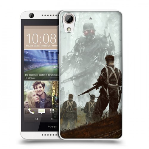 Дизайнерский силиконовый чехол для HTC Desire 626 Wolfenstein