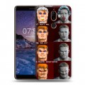 Дизайнерский пластиковый чехол для Nokia 7 Plus Wolfenstein