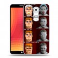 Дизайнерский пластиковый чехол для LG Optimus G2 Wolfenstein