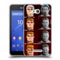 Дизайнерский пластиковый чехол для Sony Xperia E4g Wolfenstein