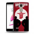 Дизайнерский силиконовый чехол для LG G4 Stylus Wolfenstein