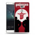 Дизайнерский пластиковый чехол для Huawei Mate S Wolfenstein