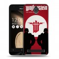 Дизайнерский пластиковый чехол для ASUS Zenfone Go Wolfenstein