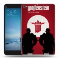 Дизайнерский силиконовый чехол для Xiaomi Mi Pad 2 Wolfenstein