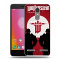 Дизайнерский силиконовый чехол для Lenovo K6 Wolfenstein