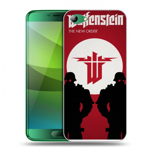 Дизайнерский силиконовый чехол для Elephone S7 Wolfenstein