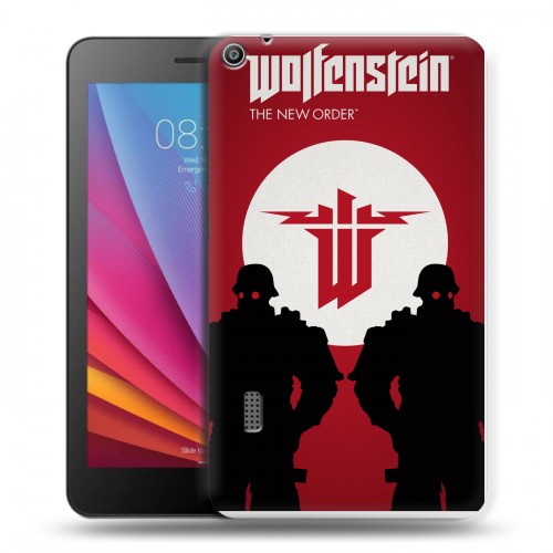 Дизайнерский силиконовый чехол для Huawei MediaPad T3 7 Wolfenstein