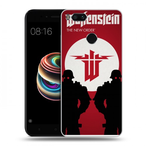 Дизайнерский силиконовый чехол для Xiaomi Mi5X Wolfenstein