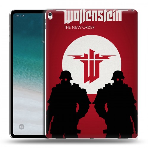 Дизайнерский силиконовый чехол для IPad Pro 12.9 (2018) Wolfenstein