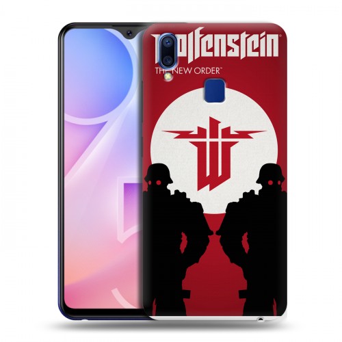 Дизайнерский пластиковый чехол для Vivo Y95 Wolfenstein