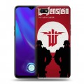 Дизайнерский силиконовый с усиленными углами чехол для OPPO A1k Wolfenstein