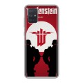 Дизайнерский силиконовый чехол для Samsung Galaxy A71 Wolfenstein