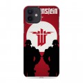 Дизайнерский силиконовый чехол для Iphone 12 Wolfenstein