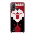 Дизайнерский силиконовый чехол для Itel A49 Wolfenstein