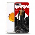 Дизайнерский пластиковый чехол для Iphone 7 Plus / 8 Plus Wolfenstein