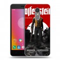 Дизайнерский пластиковый чехол для Lenovo K6 Wolfenstein