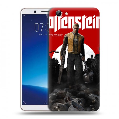 Дизайнерский силиконовый чехол для Vivo Y71 Wolfenstein