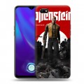 Дизайнерский силиконовый с усиленными углами чехол для OPPO A1k Wolfenstein