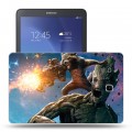 Дизайнерский силиконовый чехол для Samsung Galaxy Tab E 9.6 Стражи Галактики