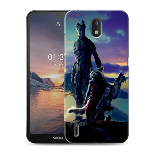 Дизайнерский силиконовый чехол для Nokia 1.3 Стражи Галактики