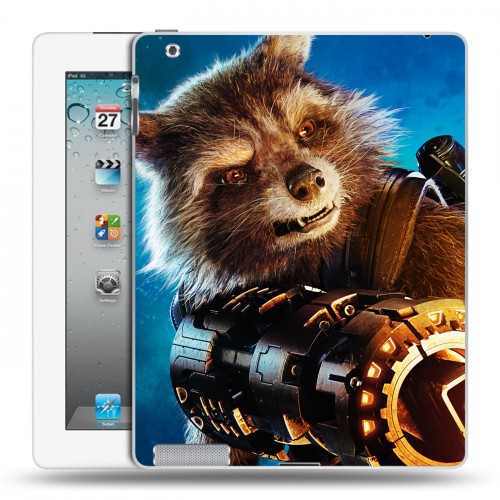 Дизайнерский пластиковый чехол для Ipad 2/3/4 Стражи Галактики