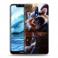 Дизайнерский силиконовый чехол для Nokia 5.1 Plus Стражи Галактики