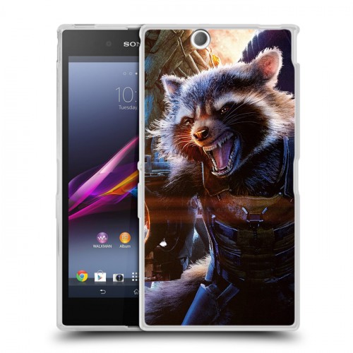 Дизайнерский пластиковый чехол для Sony Xperia Z Ultra  Стражи Галактики