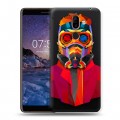 Дизайнерский пластиковый чехол для Nokia 7 Plus Стражи Галактики