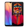 Дизайнерский силиконовый с усиленными углами чехол для Xiaomi RedMi 8A Стражи Галактики