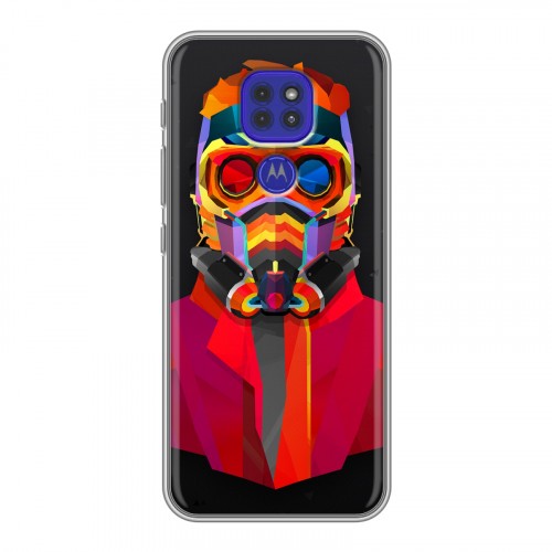 Дизайнерский силиконовый чехол для Motorola Moto G9 Play Стражи Галактики