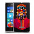 Дизайнерский пластиковый чехол для Microsoft Lumia 435 Стражи Галактики