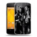 Дизайнерский пластиковый чехол для LG Google Nexus 4 Стражи Галактики