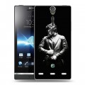 Дизайнерский пластиковый чехол для Sony Xperia S Стражи Галактики