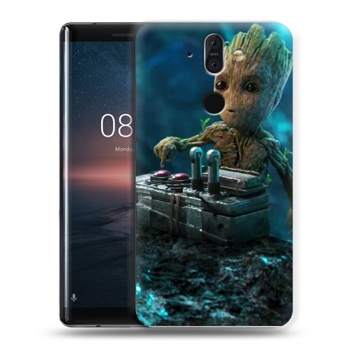 Дизайнерский пластиковый чехол для Nokia 8 Sirocco Стражи Галактики