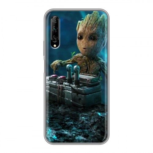 Дизайнерский силиконовый чехол для Huawei Y9s Стражи Галактики