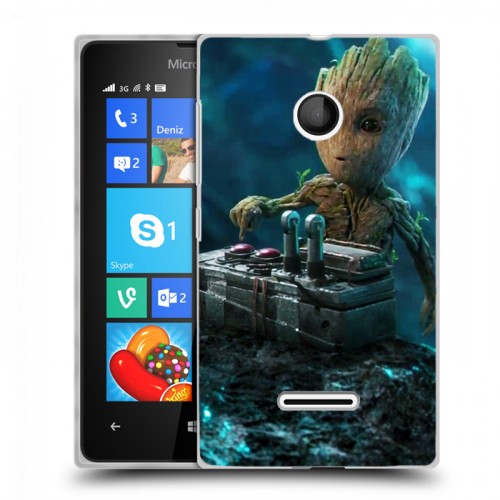 Дизайнерский пластиковый чехол для Microsoft Lumia 435 Стражи Галактики