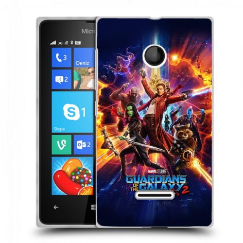 Дизайнерский пластиковый чехол для Microsoft Lumia 435 Стражи Галактики