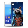 Дизайнерский пластиковый чехол для Sony Xperia Z3+ Стражи Галактики