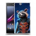 Дизайнерский пластиковый чехол для Sony Xperia Z Ultra  Стражи Галактики