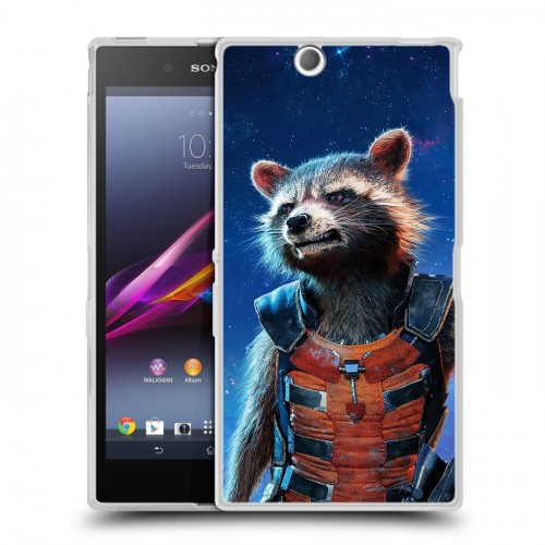 Дизайнерский пластиковый чехол для Sony Xperia Z Ultra  Стражи Галактики