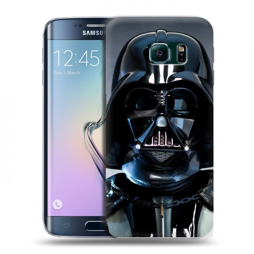 Дизайнерский пластиковый чехол для Samsung Galaxy S6 Edge Звездные войны